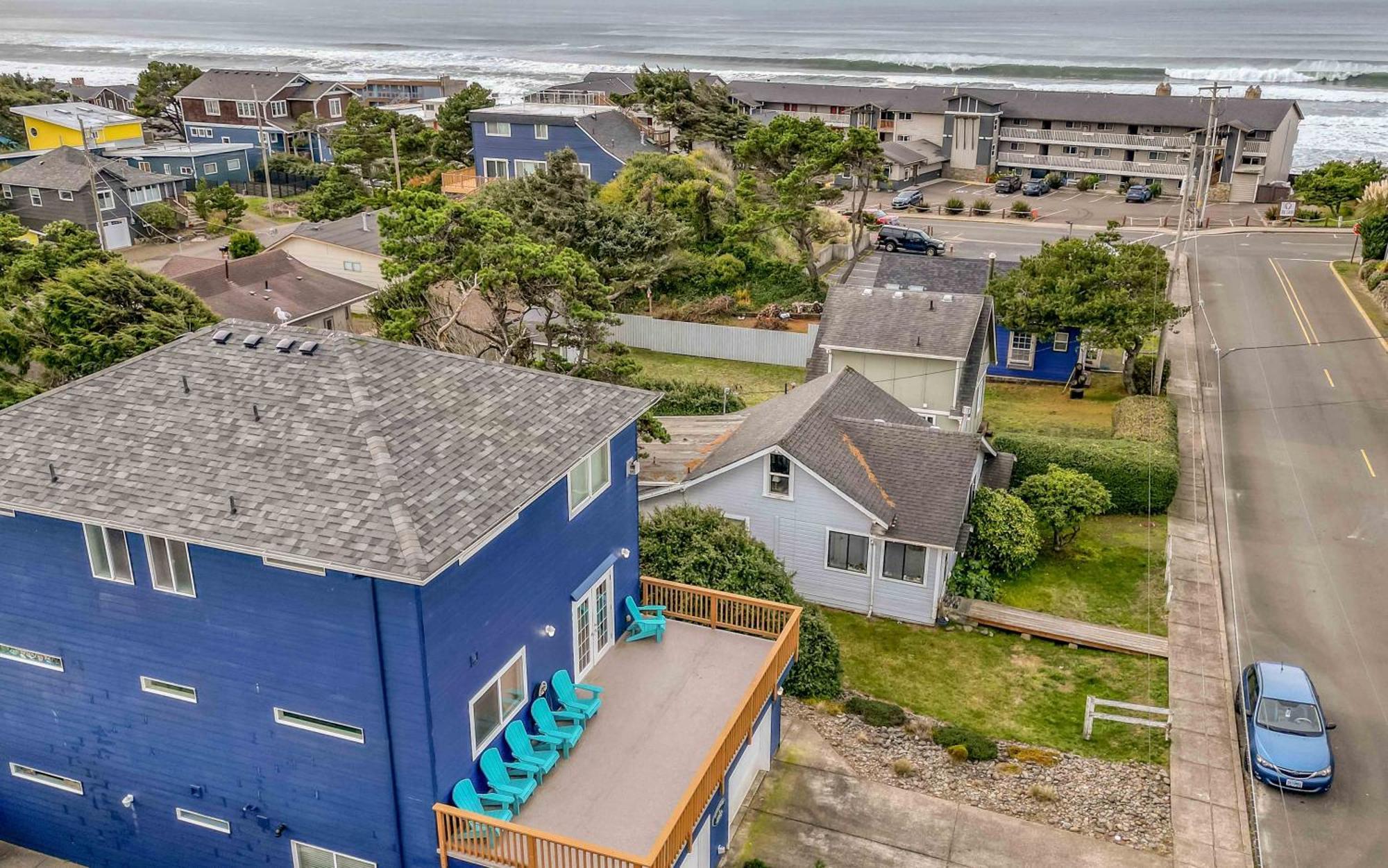 The Blue Crab Villa Lincoln City Eksteriør bilde