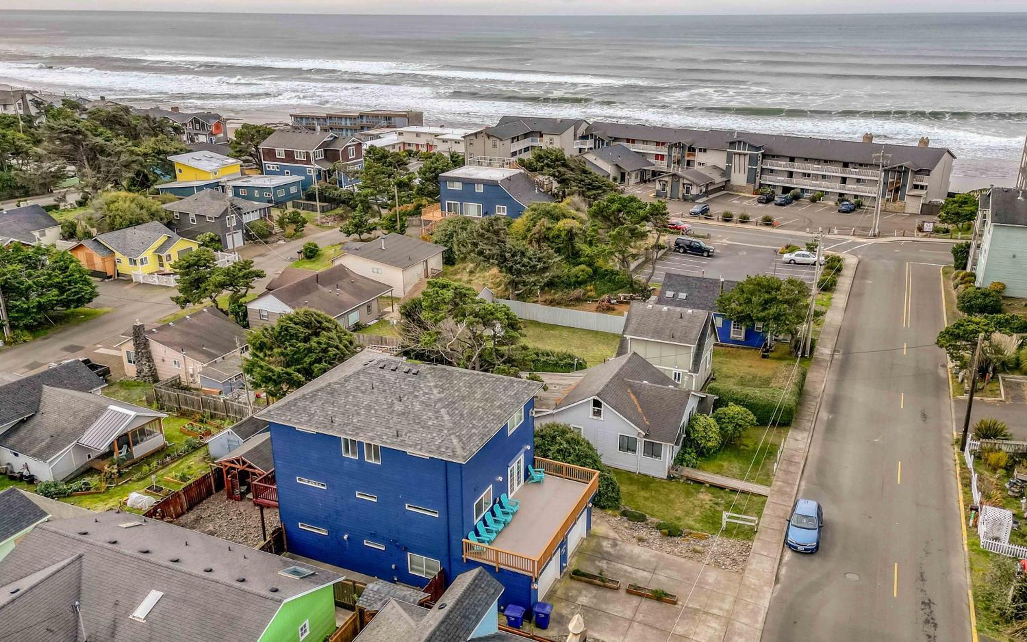 The Blue Crab Villa Lincoln City Eksteriør bilde